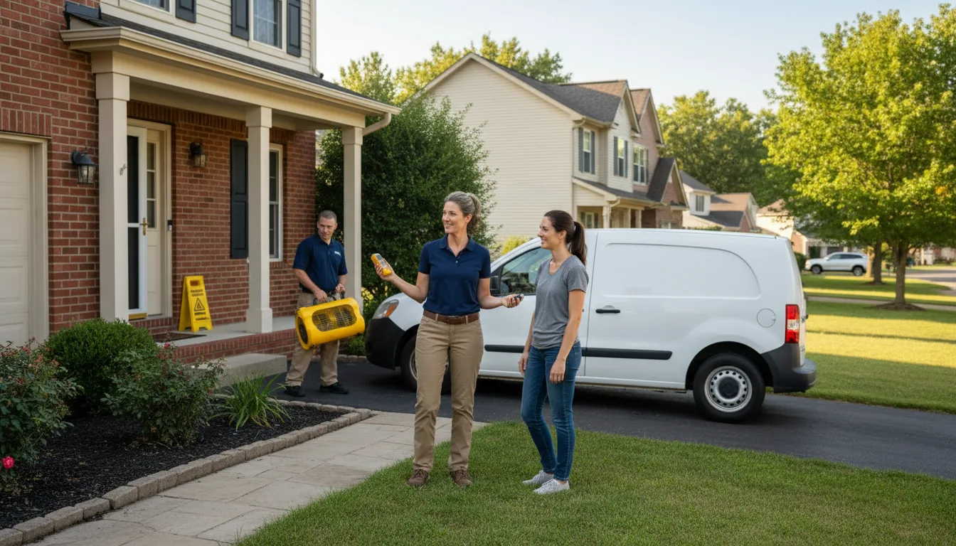 Water restoration image for Mildew Remediation in Portsmouth, VA